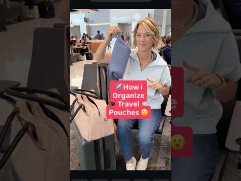 Where I Pack Small Cases in My Bags #traveltips