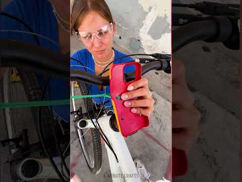 Super Easy DIY Phone📱 Mount While Riding! 🚲