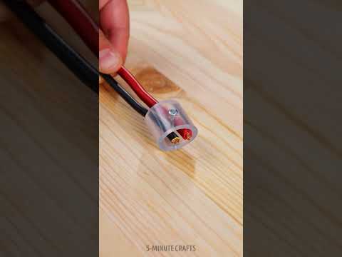 Clean cables in seconds with this simple trick 👀