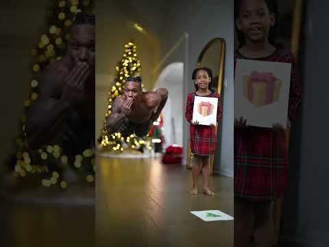 My daughter's Christmas Emoji challenge for me.. 🎄🎁🦌🎅❄️⛄️