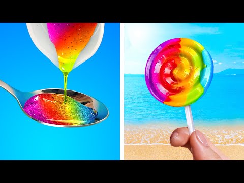 Amazingly Sweet Dessert Ideas And Food Recipes With Ice Cream, Candy And Cakes