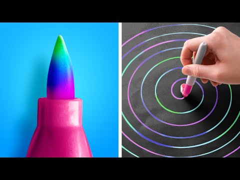 HOW TO BE THE BEST AT CLASS | Genius School Hacks And Cool DIY School Supplies