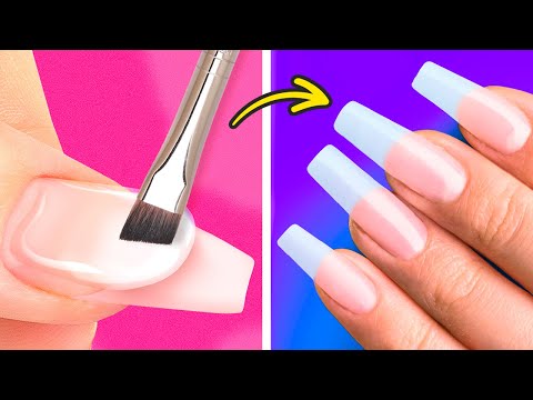 BRILLIANT MANICURE TECHNIQUES AND SIMPLE NAIL HACKS