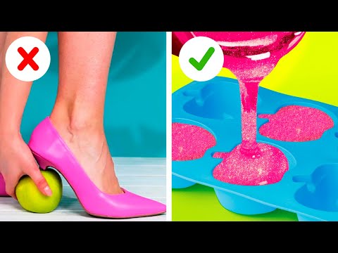 GENIUS SHOES HACKS AND FEET TIPS