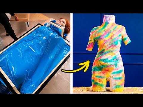 Сool DIY Clothes From Unusual Materials