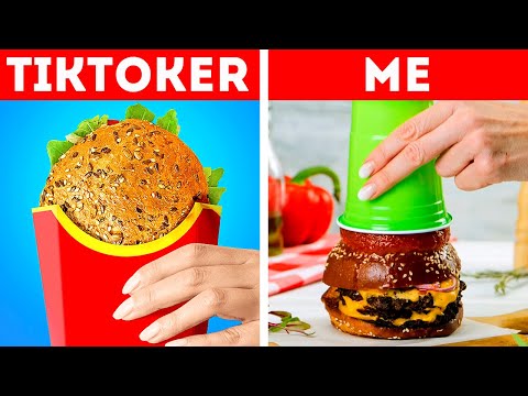 AWESOMELY TIKTOK FOOD RECIPES AND HACKS