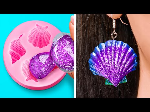 How To Create Stylish Masterpieces With Glue Gun, Epoxy Resin And Polymer Clay