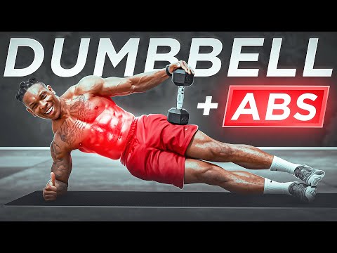 INTENSE 10 MINUTE DUMBBELL ABS WORKOUT