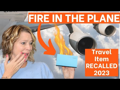 RECALLED: Travel Update for Causing Fires in Airplane