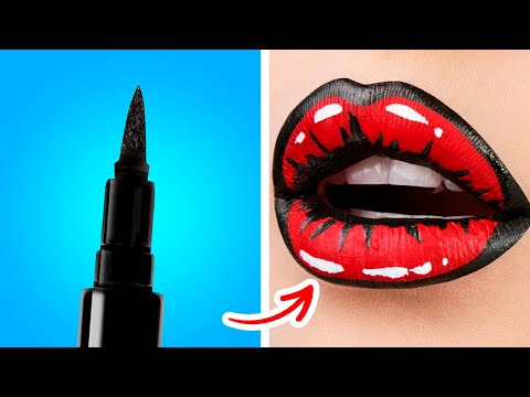 Makeup Ideas For Perfect Lips || Amazing Beauty Hacks