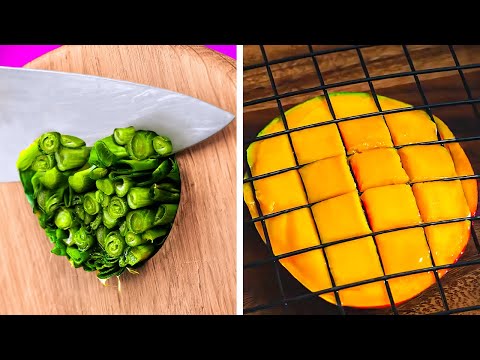 CUT AND PEEL FOOD HACKS FROM BEST CHEFS | Smart Kitchen Gadgets And Cooking Ideas