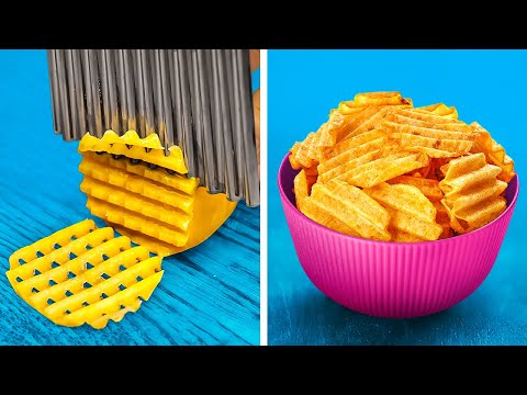 Fast Ways To Cut And Peel Your Favorite Food Into Edible Masterpieces