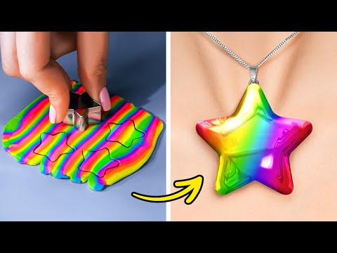 RAINBOW MINI CRAFTS | Cool DIY Accessories, Jewelry And Home Decor Ideas To Save Your Money