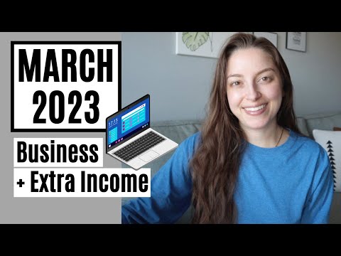 March 2023 Income Report | YouTube, Etsy, Credit Cards