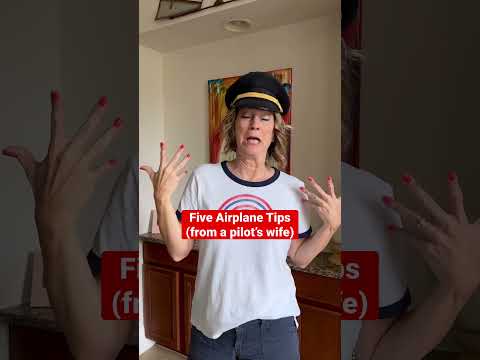 Travel Tips About Airplanes (from a pilot’s wife) #shorts