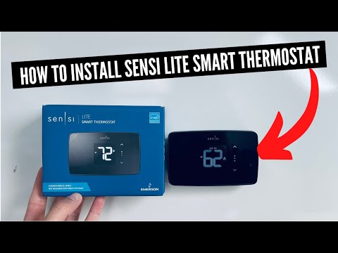 How To Install Sensi Lite Smart Thermostat (Launched Spring 2023!)