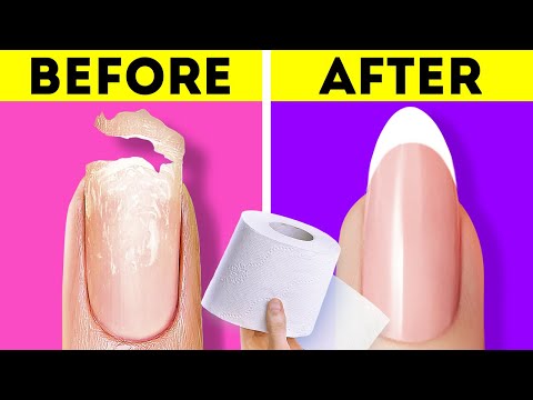 GENIUS MANICURE TIPS AND SIMPLE NAIL HACKS
