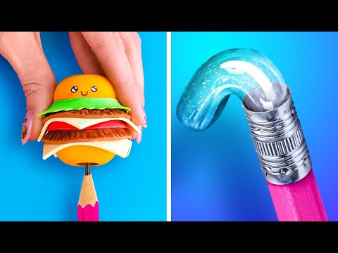 2 COOL 4 SCHOOL! COLORFUL DIY SCHOOL SUPPLIES AND FUNNY SITUATIONS AT CLASS