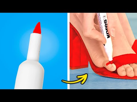 COOL FEET HACKS & CREATIVE SHOES IDEAS