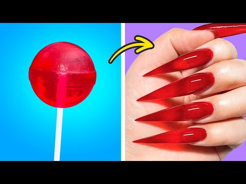 Impressively odd and awesome nail designs for you!