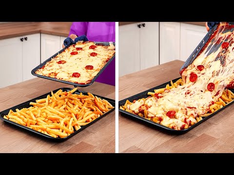 LET'S MAKE FAST FOOD AT HOME! 🍟🍔 Awesomely Easy Food Hacks And Kitchen Ideas