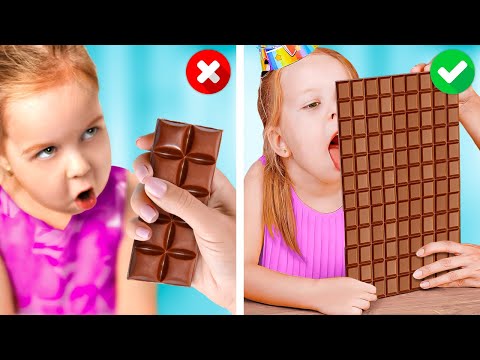 HOW TO BE A SMART PARENT | Funny And Colorful DIYs For Kids And Their Parents