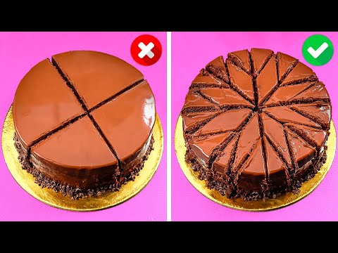 CAKE TUTORIAL FOR BEGINNERS | Simple And Tasty Dessert Recipes