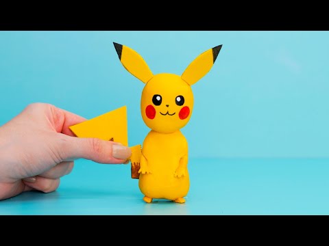 OMG! MY DOLL BECAME A PIKACHU 🧸 #shorts #pokemon #pikachu