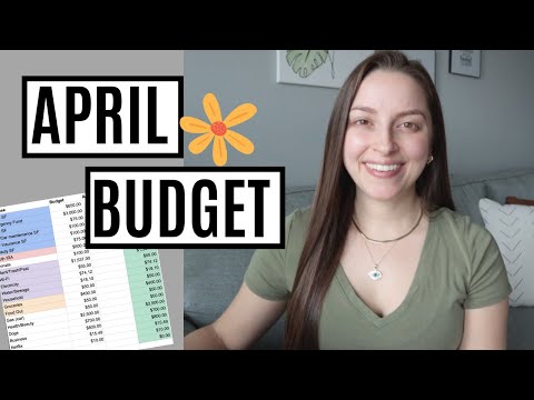 April 2023 Budget + Money Goals