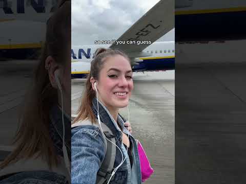 Taking the cheapest flight to ANYWHERE 🤭✈️ #travelvlog #solofemaletraveler