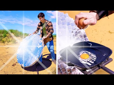 How to cook in a desert? Unique inventions for your unexpected adventures in extreme conditions