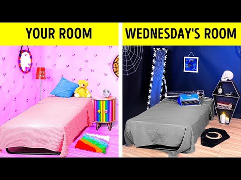 Create Wednesday's Room at Home! Room makeover ideas