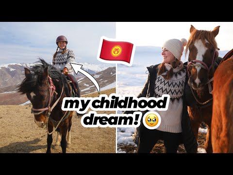 You NEED To Visit KYRGYZSTAN! 🇰🇬 | Horse Trekking Travel Vlog
