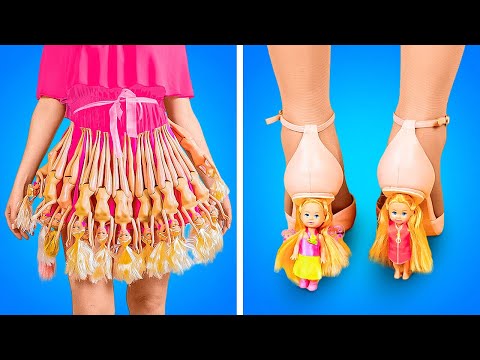 How to become a real DOLL! Recycle old things, barrels and wood into something cool
