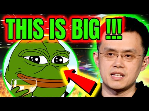 PEPE COIN PRICE UPDATE 🔥 THIS IS BIG! 🔥 PEPE COIN NEWS TODAY 🔥 PEPECOIN PRICE PREDICTION 🔥