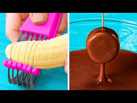 Cut And Peel Food In Seconds! Fast Kitchen Hacks With Fruits and Vegetables