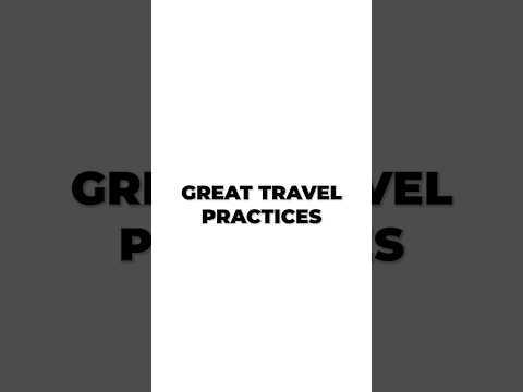 Safe Travel Practices!
