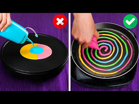 RAINBOW COOKING HACKS And Quick Food Recipes To Delight You