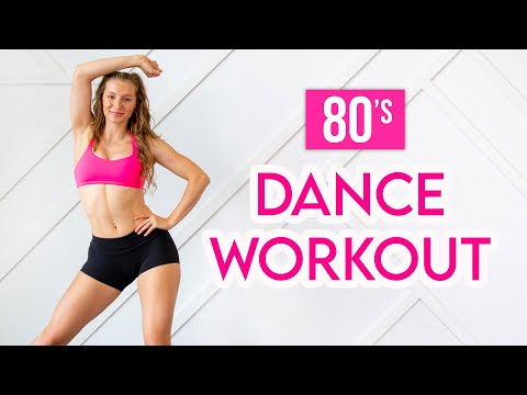 20 MIN 80's DANCE PARTY WORKOUT – Full Body/No Equipment