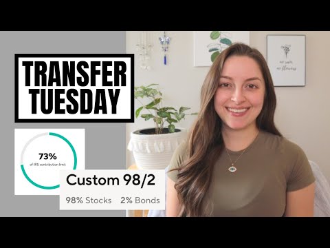 Transfer Tuesday | Adjusting 401(k) Portfolio + Roth IRA Progress