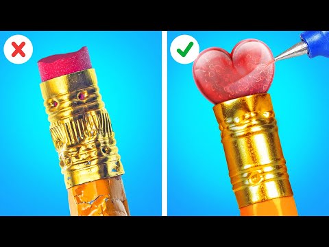 3D pen Vs Glue gun Vs Epoxy || Great crafts for School and Home
