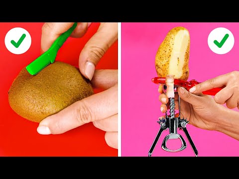 Fast ways to Cut and peel your Favorite Products