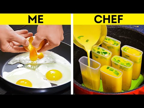 Quick EGG recipes for Breakfast || Great Cooking hacks