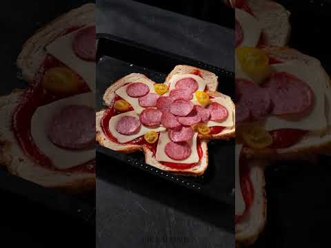 WHAT FOOD CAN I MAKE WITH BREAD? 🤤🍕 #shorts