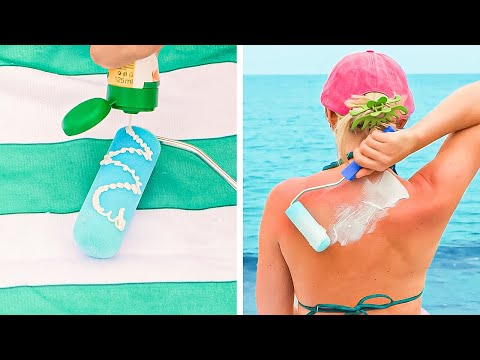 Hot Hacks to help you at the beach and anywhere