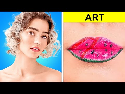 Makeup could be a kind of art!