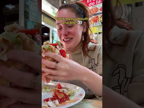 Trying Messi's favourite FOOD in Argentina! 😍🇦🇷 #argentina #messi #foodshorts