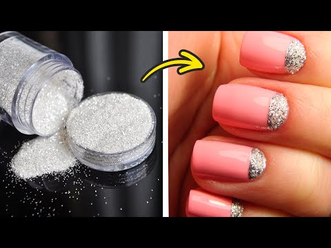 BRILLIANT NAIL DESIGNS AND HACKS FOR BEGINNERS