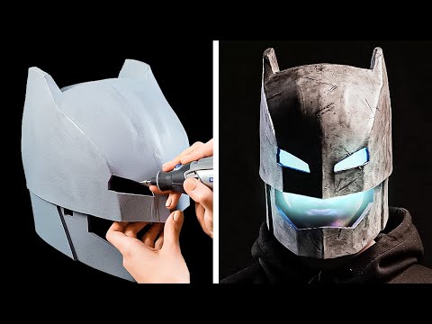 Batman Cosplay. How to create an Awesome Masks at home