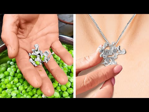 Simple Handmade jewelry. Turn trash into creative earrings, rings, bracelets